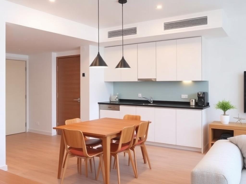 Apartamento em Vila Conceição, Diadema — Apartamento com cozinha integrada